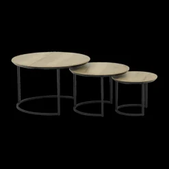 Salontafels & Bijzettafels|Ygo Salontafel MAXTON 3Del. Natur