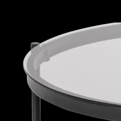 Salontafels & Bijzettafels|Ygo Salontafel METTA Smoked Glass