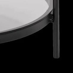 Salontafels & Bijzettafels|Ygo Salontafel METTA Smoked Glass