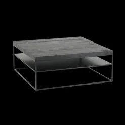 Salontafels & Bijzettafels|Ygo Salontafel MOERA Eiken zwart