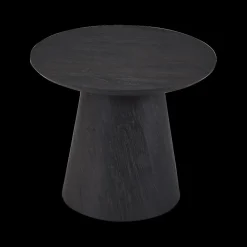 Salontafels & Bijzettafels|Ygo Salontafel NATHAN Ø60 Decor Donkerbruin