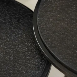 Salontafels & Bijzettafels|Ygo Salontafel NAYA Metallic grijs