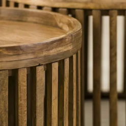 Salontafels & Bijzettafels|Ygo Salontafel NEROTA Massief mango zandkleur