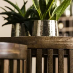 Salontafels & Bijzettafels|Ygo Salontafel NEROTA Massief mango zandkleur