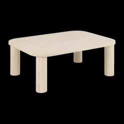 Salontafels & Bijzettafels|Ygo Salontafel NOVI Travertijnlook 100x75