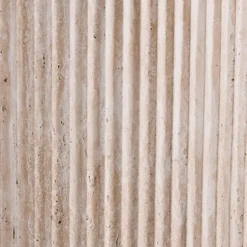 Salontafels & Bijzettafels|Ygo Salontafel PORTO Ø50 Travertijnlook