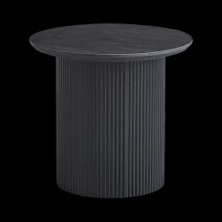 Salontafels & Bijzettafels|Ygo Salontafel PORTO Decor Donkerbruin Ø50