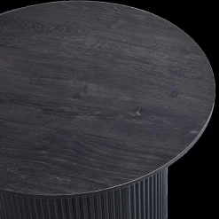 Salontafels & Bijzettafels|Ygo Salontafel PORTO Decor Donkerbruin Ø50