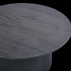 Salontafels & Bijzettafels|Ygo Salontafel PORTO Decor Donkerbruin Ø80