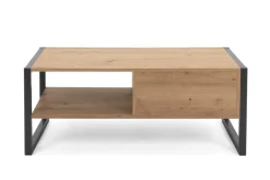 Salontafels & Bijzettafels|Ygo Salontafel ROCKY 100x55 Artisan Eik/Anthraciet