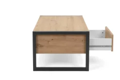 Salontafels & Bijzettafels|Ygo Salontafel ROCKY 100x55 Artisan Eik/Anthraciet