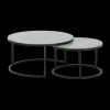 Salontafels & Bijzettafels|Ygo Salontafel S/2 TWINNY Steen Grijs