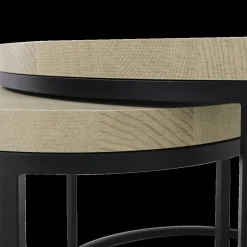 Salontafels & Bijzettafels|Ygo Salontafel Set van 2 SIGNA French Oak