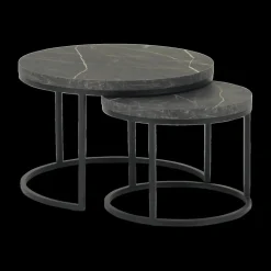Salontafels & Bijzettafels|Ygo Salontafel Set van 2 SIGNA Marble