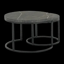 Salontafels & Bijzettafels|Ygo Salontafel Set van 2 SIGNA Marble