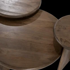 Salontafels & Bijzettafels|Ygo Salontafel SOPRANO Ø80 Mango