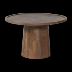 Salontafels & Bijzettafels|Ygo Salontafel TIAGO Ø65 Mango Lichtbruin