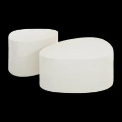 Salontafels & Bijzettafels|Ygo Salontafel WINNIE S/2 Stone Driehoekig