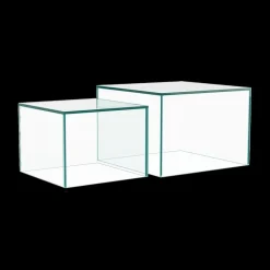 Salontafels & Bijzettafels|Ygo Salontafelset LIVA Glass Crystal Clear