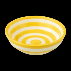 Servies|Ygo Schaal GRANZ Ker. Wit/Geel S