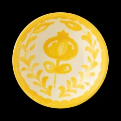 Servies|Ygo Schaal GRANZA Ker. Wit/Geel S