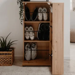 Schoenkasten & Rekken|Ygo Schoenenkast EMILIO Artisan Eik B50