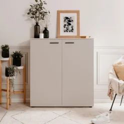 Schoenkasten & Rekken|Ygo Schoenenkast EMILIO B100-H110 Beige