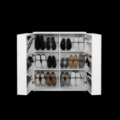 Schoenkasten & Rekken|Ygo Schoenenkast EMILIO Wit
