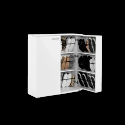 Schoenkasten & Rekken|Ygo Schoenenkast EMILIO Wit