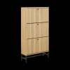 Schoenkasten & Rekken|Ygo Schoenenkast FIEBE 3L Decor Eik B72