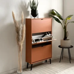 Schoenkasten & Rekken|Ygo Schoenenkast MADDIE Terracotta B70