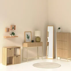 Schoenkasten & Rekken|Ygo Schoenenkast TRIASO Naturel