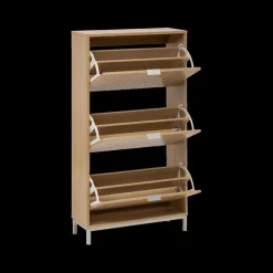 Schoenkasten & Rekken|Ygo Schoenenkast TRIASO Naturel
