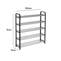 Schoenkasten & Rekken|Ygo Schoenenrek SHOEZZ Met/Poly 16P