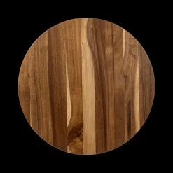 Servies|Tafelaccessoires|Ygo Serveerplank ACARA Ø50 Draaiend Acacia Bruin