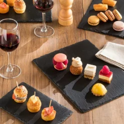 Tafelaccessoires|Servies|Ygo Serveerplank ARDOISE Leisteen RH 20cm