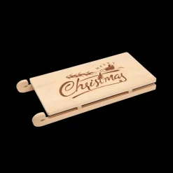 Kerst|Ygo Serveerplateau Sleevorm GION Bamboe Naturel