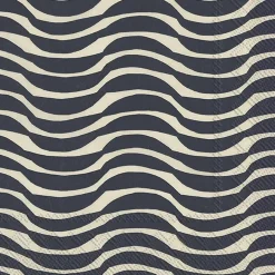 Tafellinnen & -Textiel|Ygo Servet PALKO S/20 Blauw/Beige