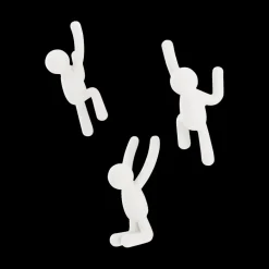 Opbergen|Ygo Set 3 Kapstok BUDDY Wit Ass.