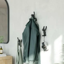 Opbergen|Ygo Set 3 Kapstok BUDDY Zwart Ass.