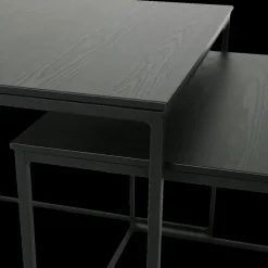 Salontafels & Bijzettafels|Ygo Set van 2 bijzettafels MIC Noir