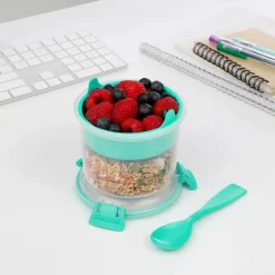 Bewaaraccessoires|Ygo Sis.ToGo Ontbijtkom Com. Breakfast Minty