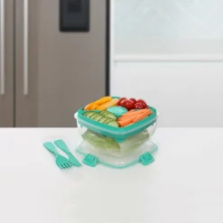 Bewaaraccessoires|Ygo Sis.ToGo Slakom Com./Dres.potje/Bestek Minty