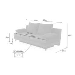 Slaapbanken|Slaapbanken|Ygo Slaapbank TRIPOLI B202