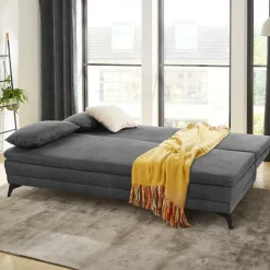 Slaapbanken|Slaapbanken|Ygo Slaapbank ZARINA B203 Grijs