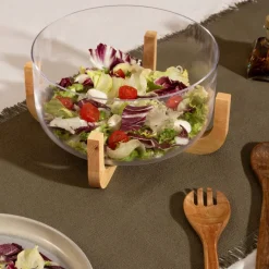 Servies|Tafelaccessoires|Ygo Slakom HADRA Glas/Hout