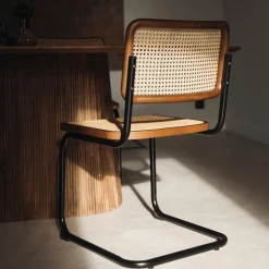 Stoelen|Ygo Sledestoel GUSTAV Beech Wood Canaletto