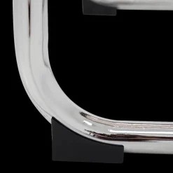 Stoelen|Ygo Sledestoel GUSTAV Beech Wood Canaletto / Chrome frame