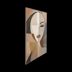 Wanddecoratie|Ygo Slim Frame Wood Natural Essence