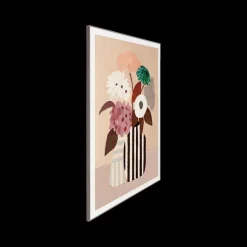 Wanddecoratie|Ygo Slim Frame Wood Naturel Setting